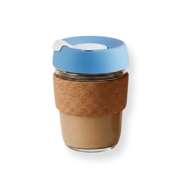 Cork Sleeve Glass Travel Cup