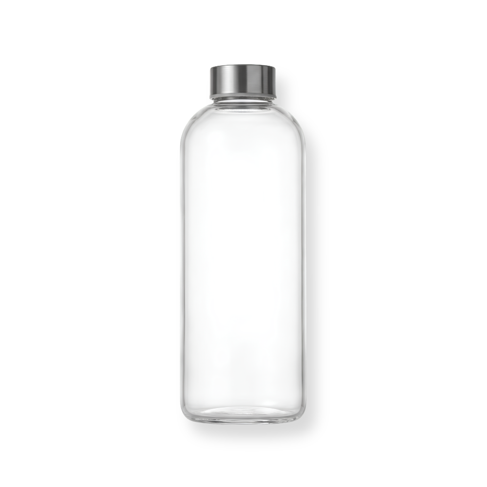 Glass Water Bottle