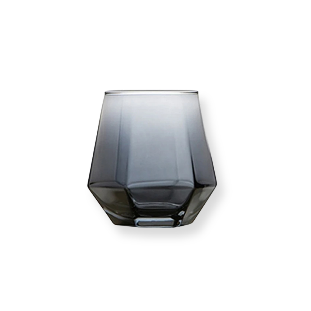 Hexagonal Glass Tumbler