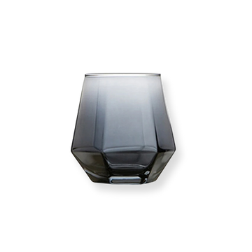 Hexagonal Glass Tumbler