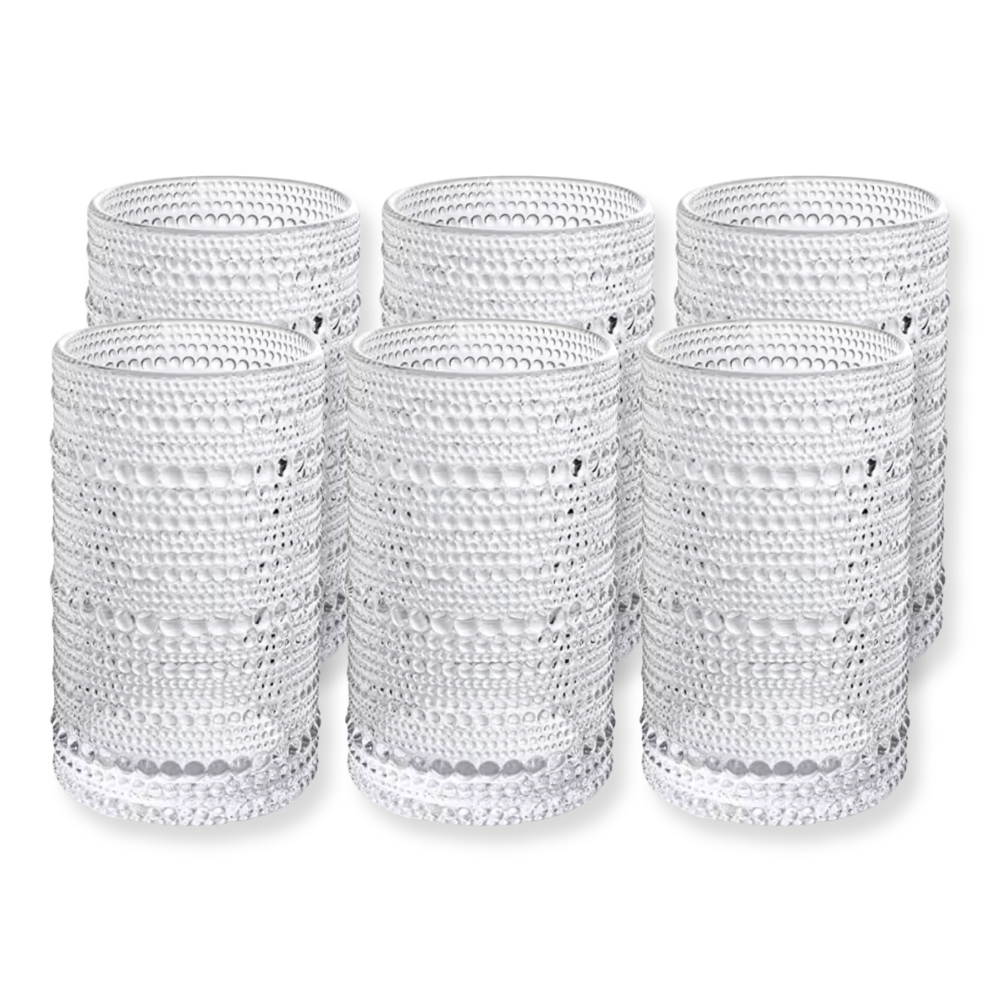 Hobnail Glass Set