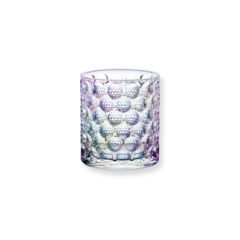 Iridescent Hobnail Tumbler Set