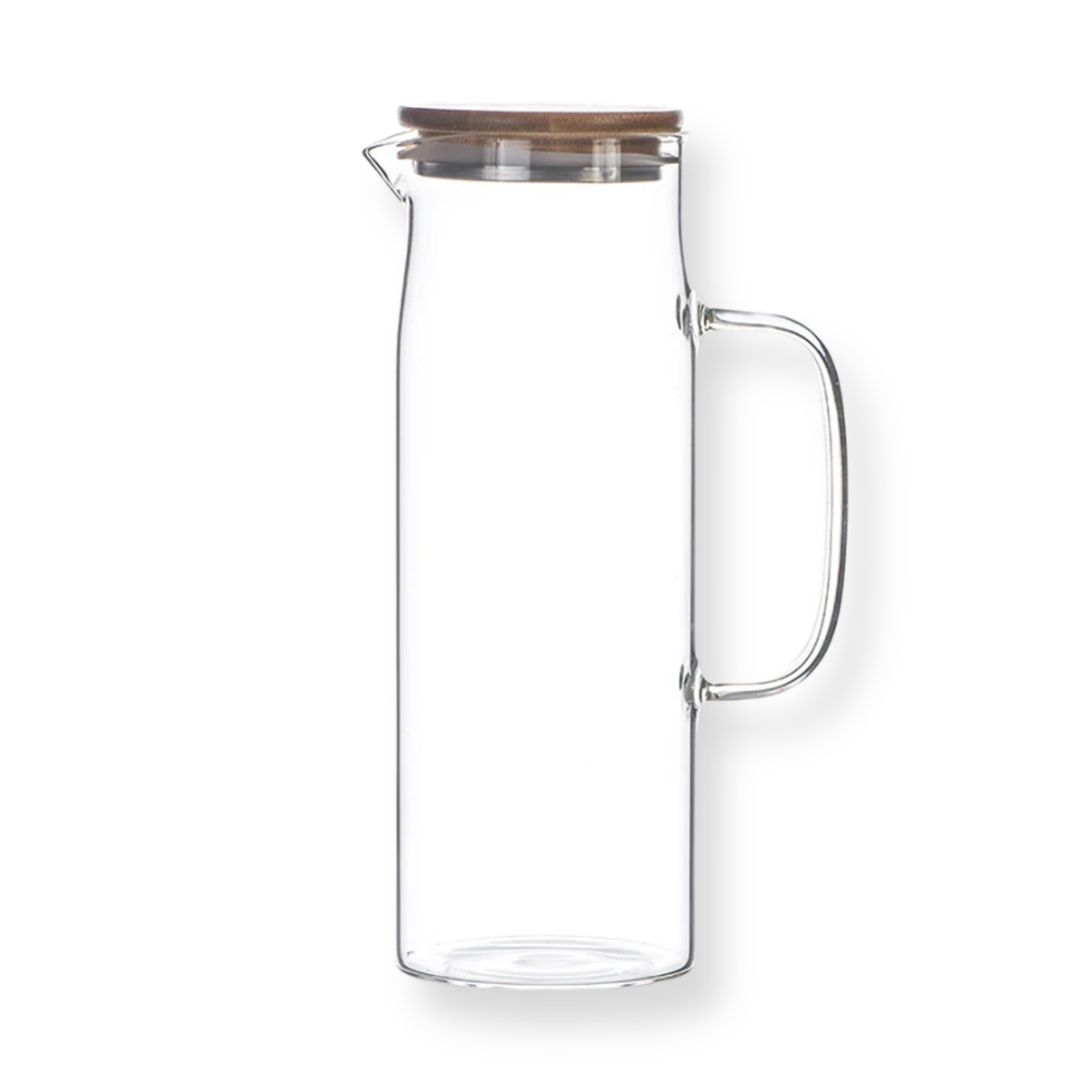 Large Heat Resistant Glass Pitcher