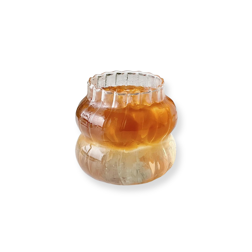 Retro Wave Glass Tumbler