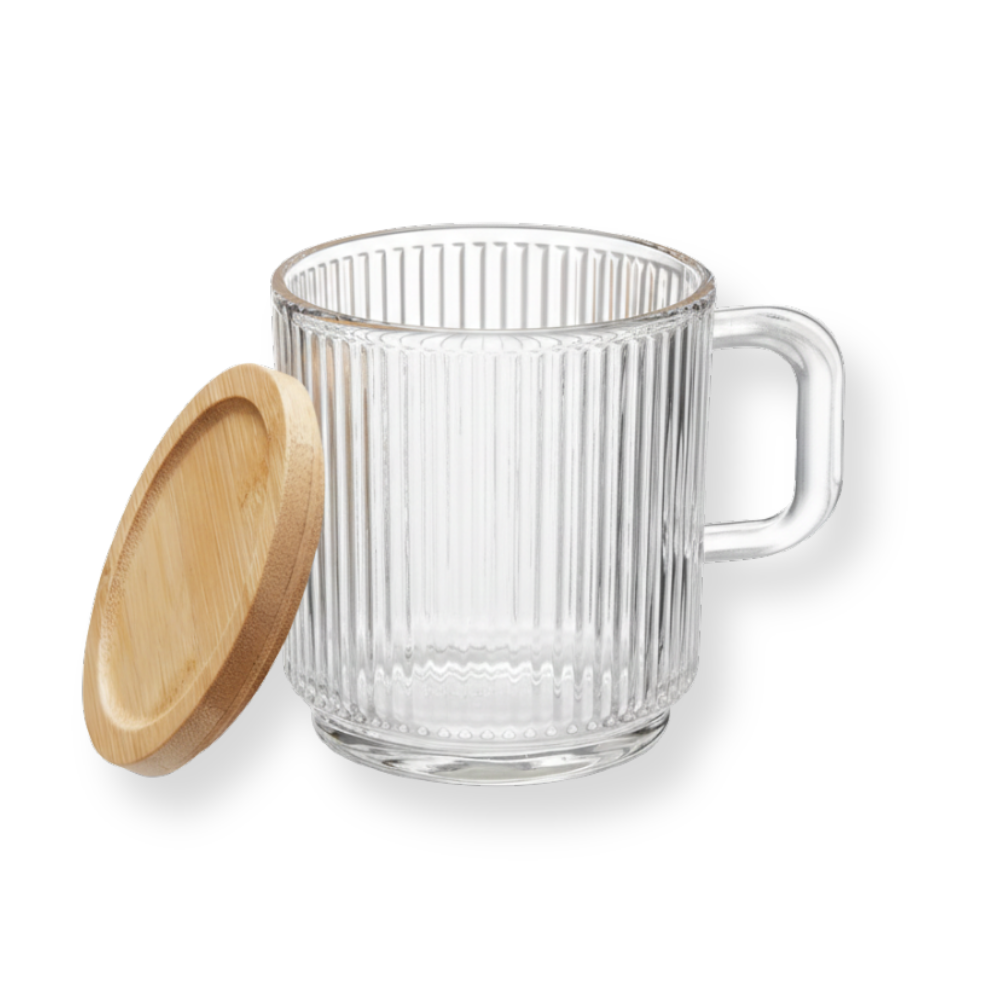 Ribbed Coffee Cup Set