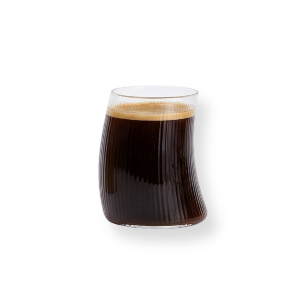 Ribbed Sail Glass Cup