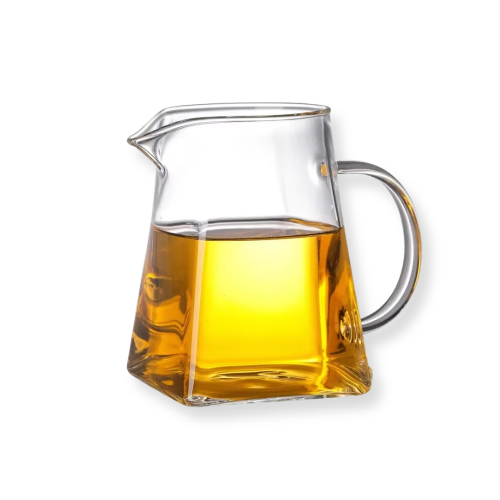 Square Heat Resistant Glass Jug