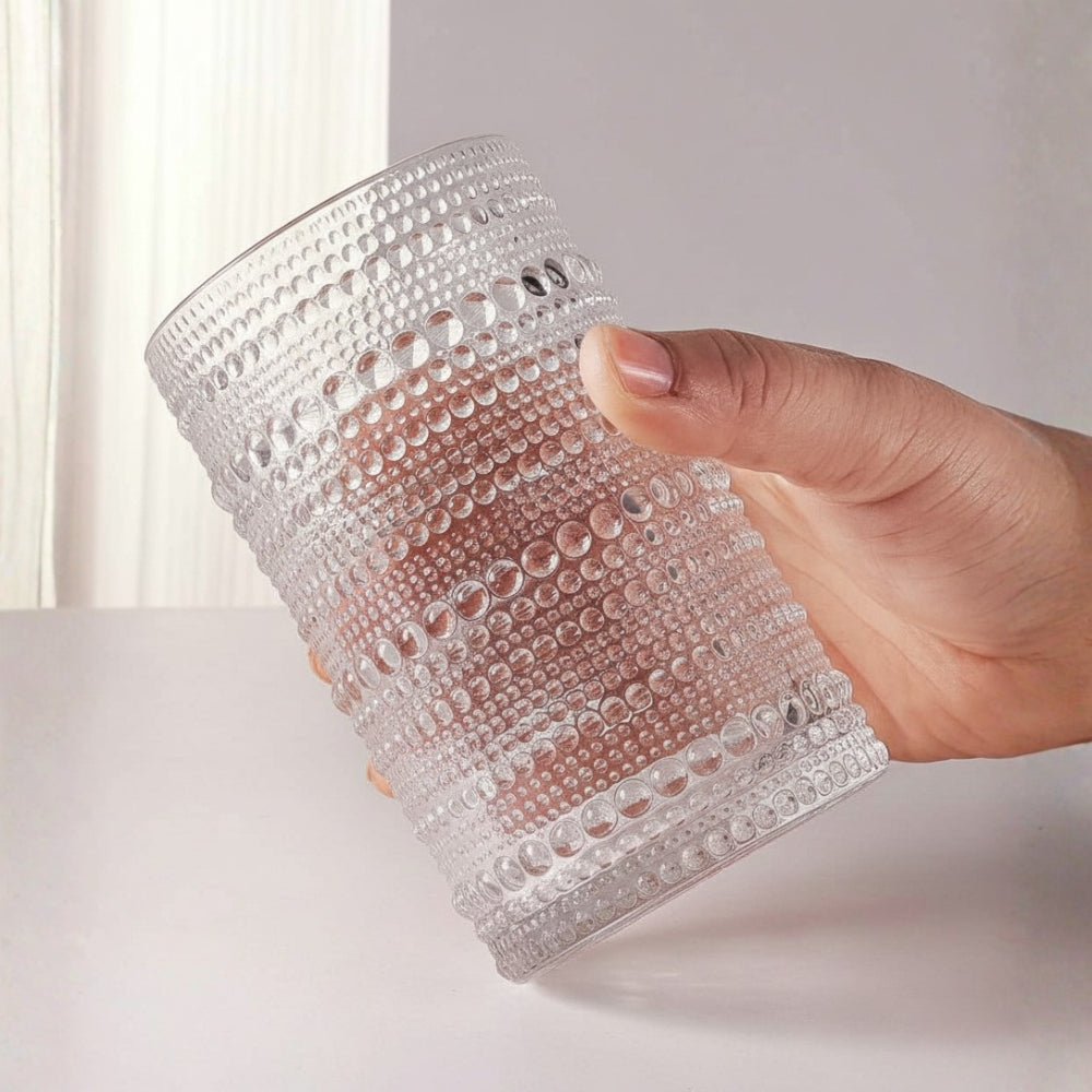 Hobnail Glass Set