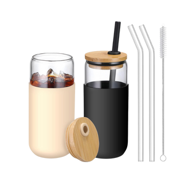 11pc Glass Travel Cup Bundle