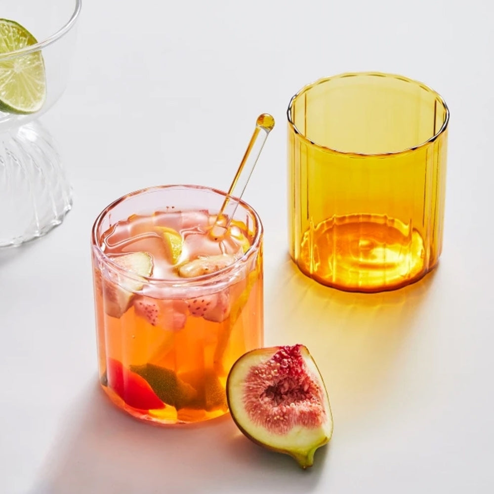 Bezel Glass Tumbler Set