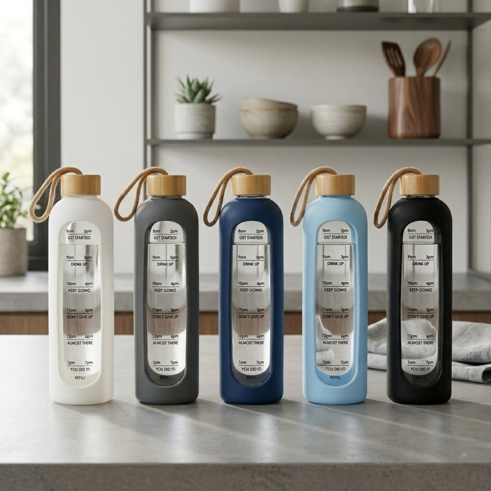 Plus Bundle - Time Marked Water Bottle