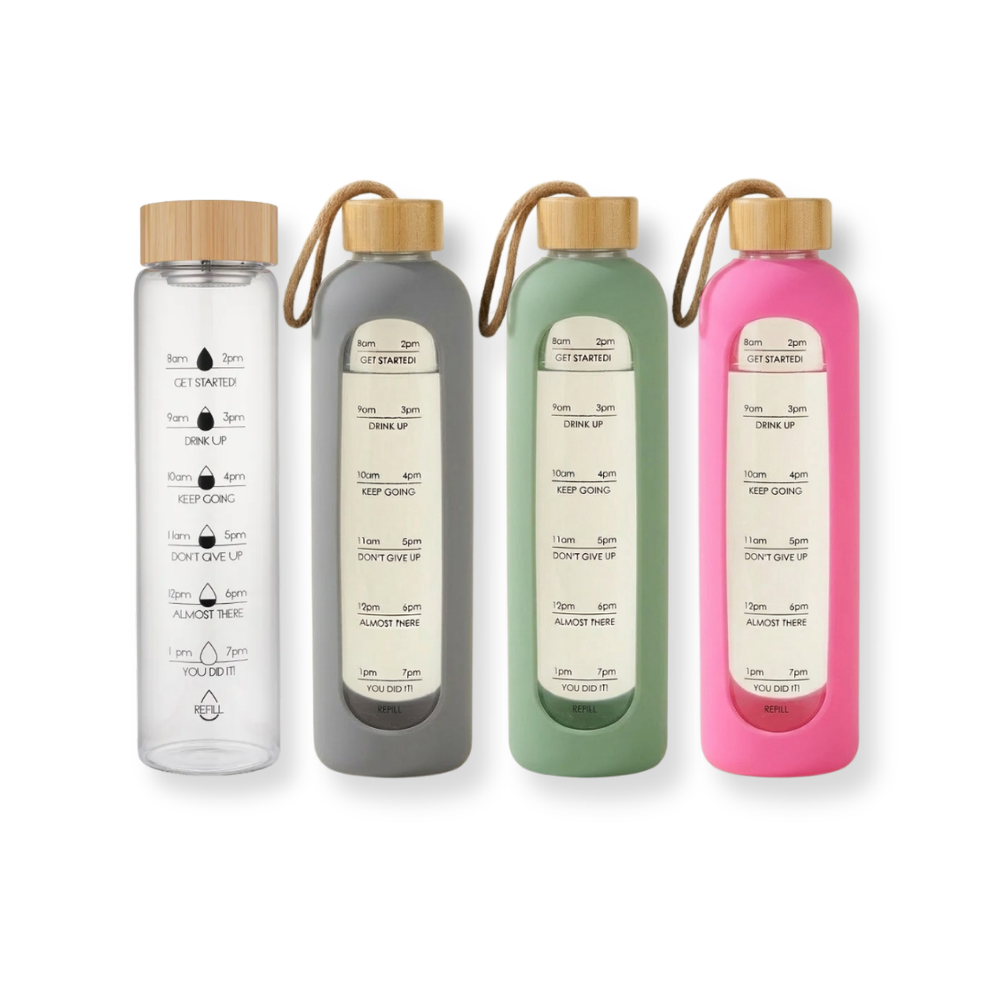 Plus Bundle - Time Marked Water Bottle