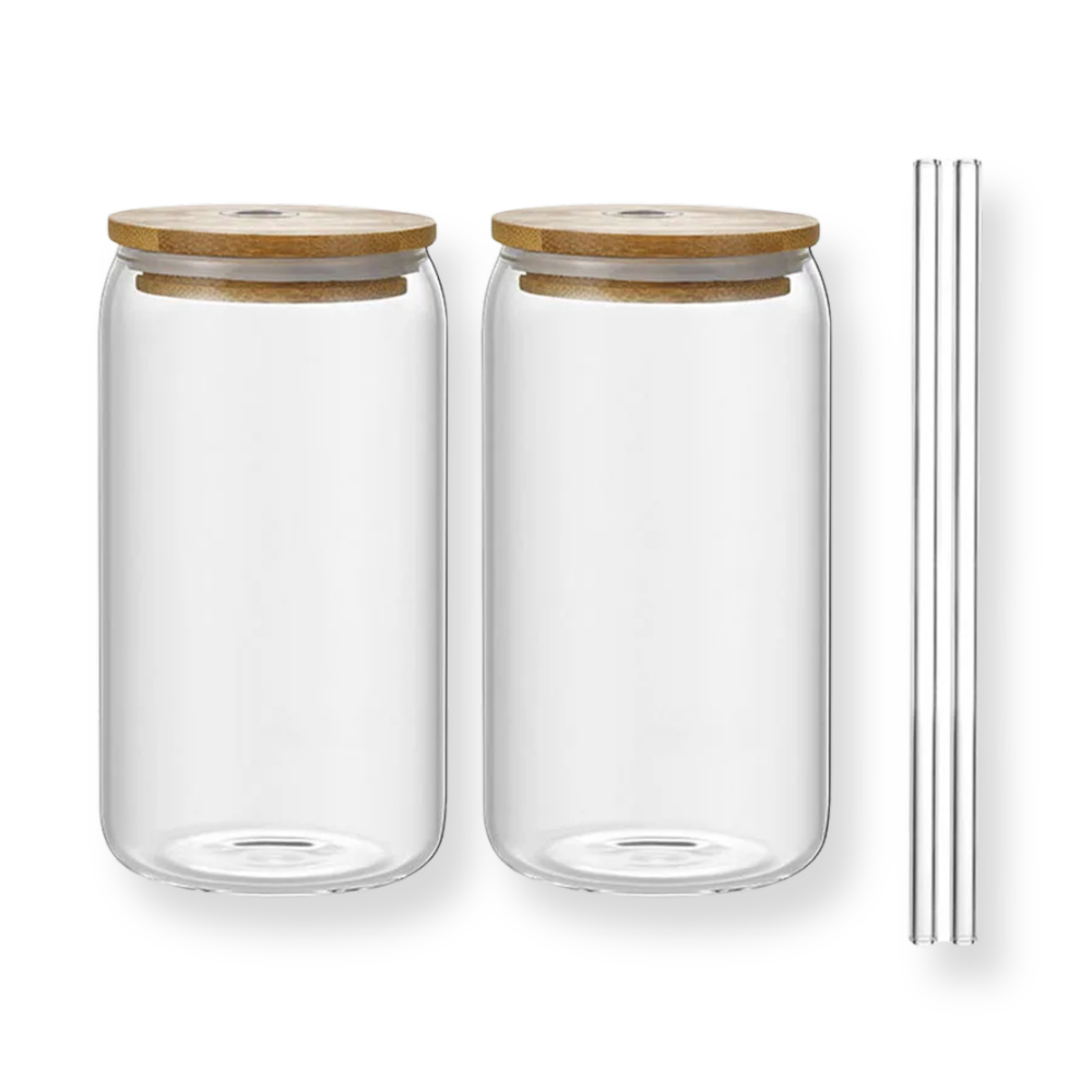 Round Heat Resistant Travel Jar Set