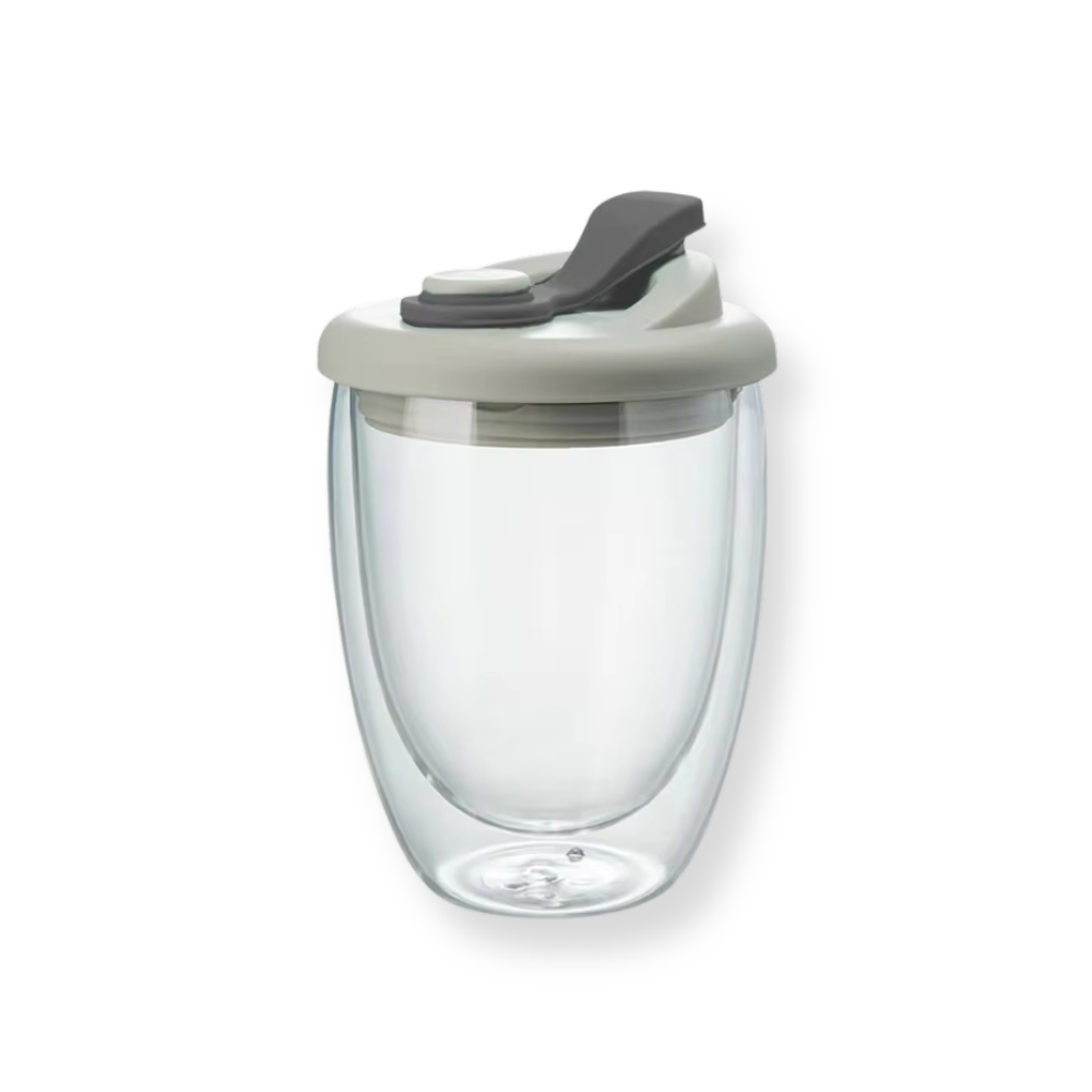 Walled Travel Glass Cup