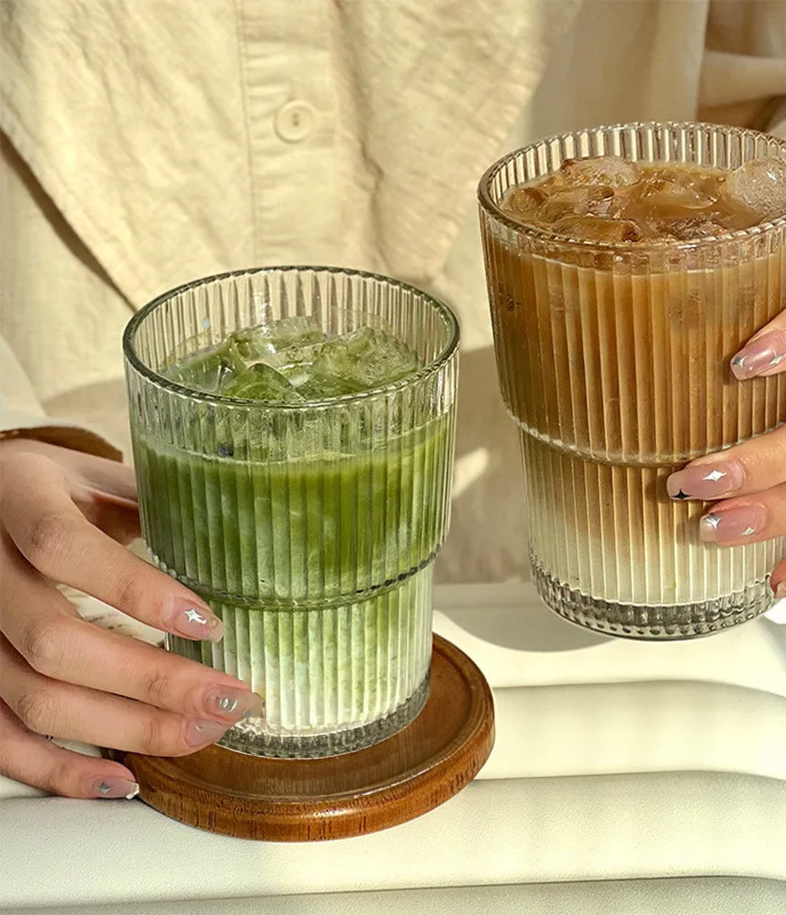 Ripple Heat Resistant Glass Set