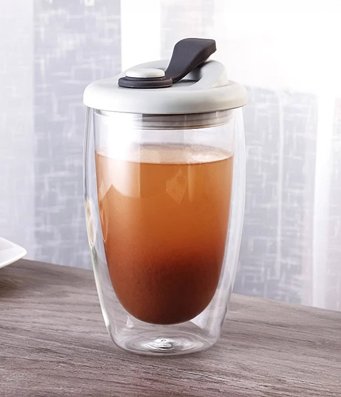 Walled Travel Glass Cup