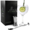 Gin Glass for Gin Lovers Gift Set