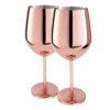 Rose Stainless Steel Wine Set