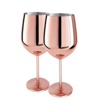 Rose Stainless Steel Wine Set