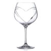 Swarovski Hearts Gin Glass