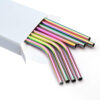 Multicolour Metal Straw Set