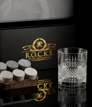 European Crafted Reserve Whiskey Tumbler & Rocks Gift Set