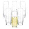 Charm Stemless Champagne Glass Set