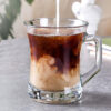 Curved Glass Mug Set