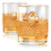 Diamond Band Whiskey Glass