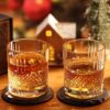 Diamond Band Whiskey Glass