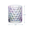 Iridescent Hobnail Tumbler Set