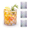 Iridescent Hobnail Tumbler Set