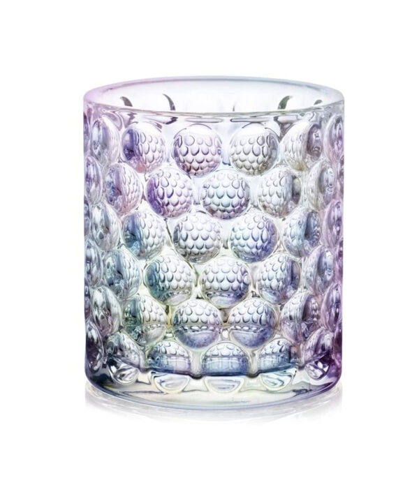 Iridescent Hobnail Tumbler Set