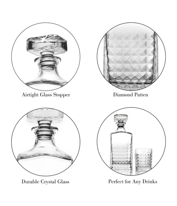 Mallet Glass Decanter