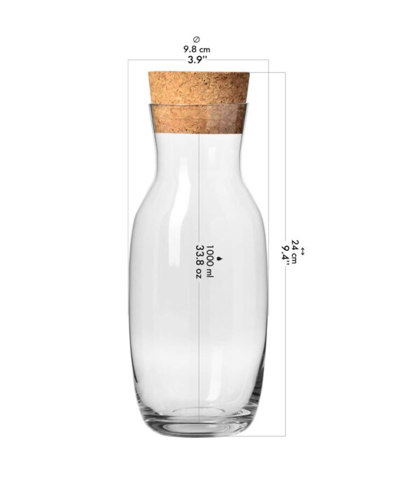 Pure Water Carafe with Lid