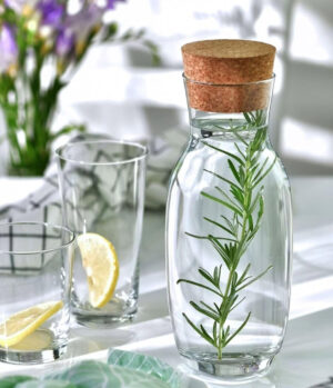 Pure Water Carafe with Lid
