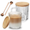 Ribbed Coffee Cup Set