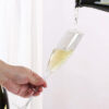 Slanted Champagne Flute Set