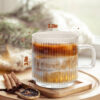 Striped Coffee Mug Set